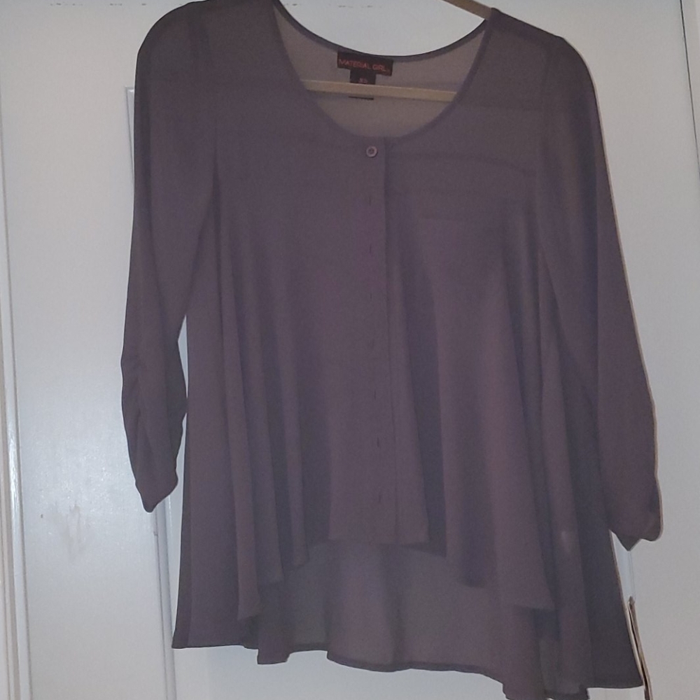 Sheer blouse